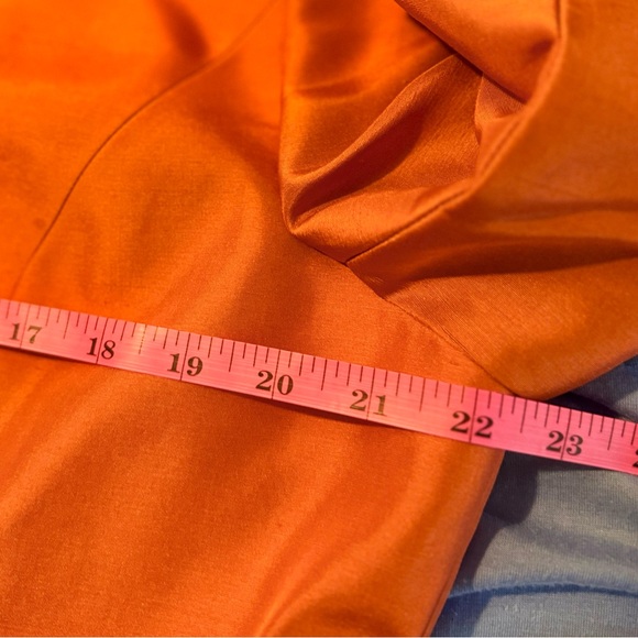 VINTAGE SILK women’s pant suit size 16 Adrianna Papéll colorful - Picture 9 of 13